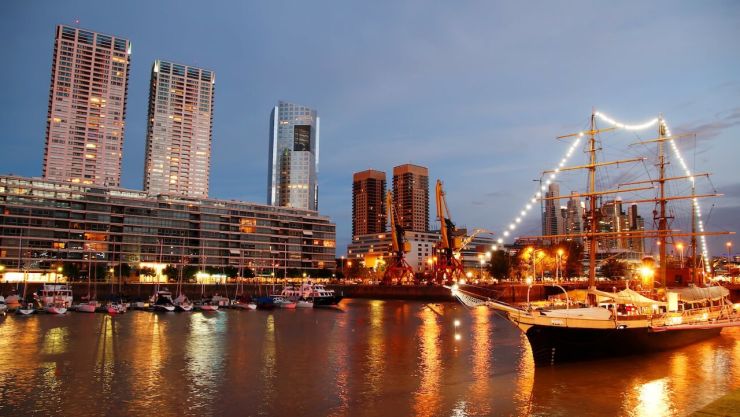Retirement to Argentina - Buenos Aires at Night